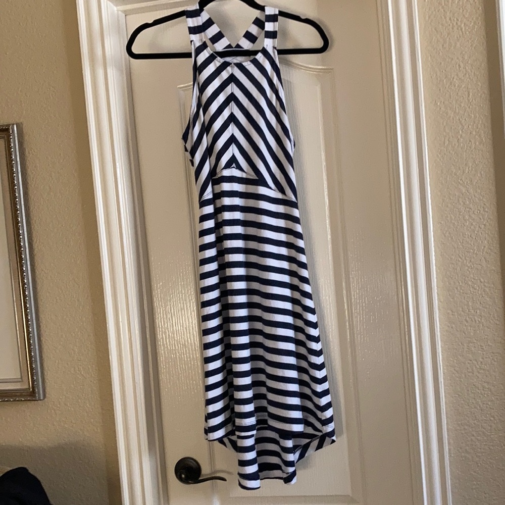 Splendid Strappy Back Asymmetrical Dress Hi/ Low knit